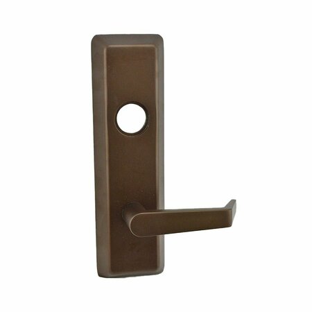 YALE COMMERCIAL Right Hand Reverse Augusta Lever Classroom Escutcheon Cylinder Exit Device Trim US10BE 613E Oil AU626F613ERHR